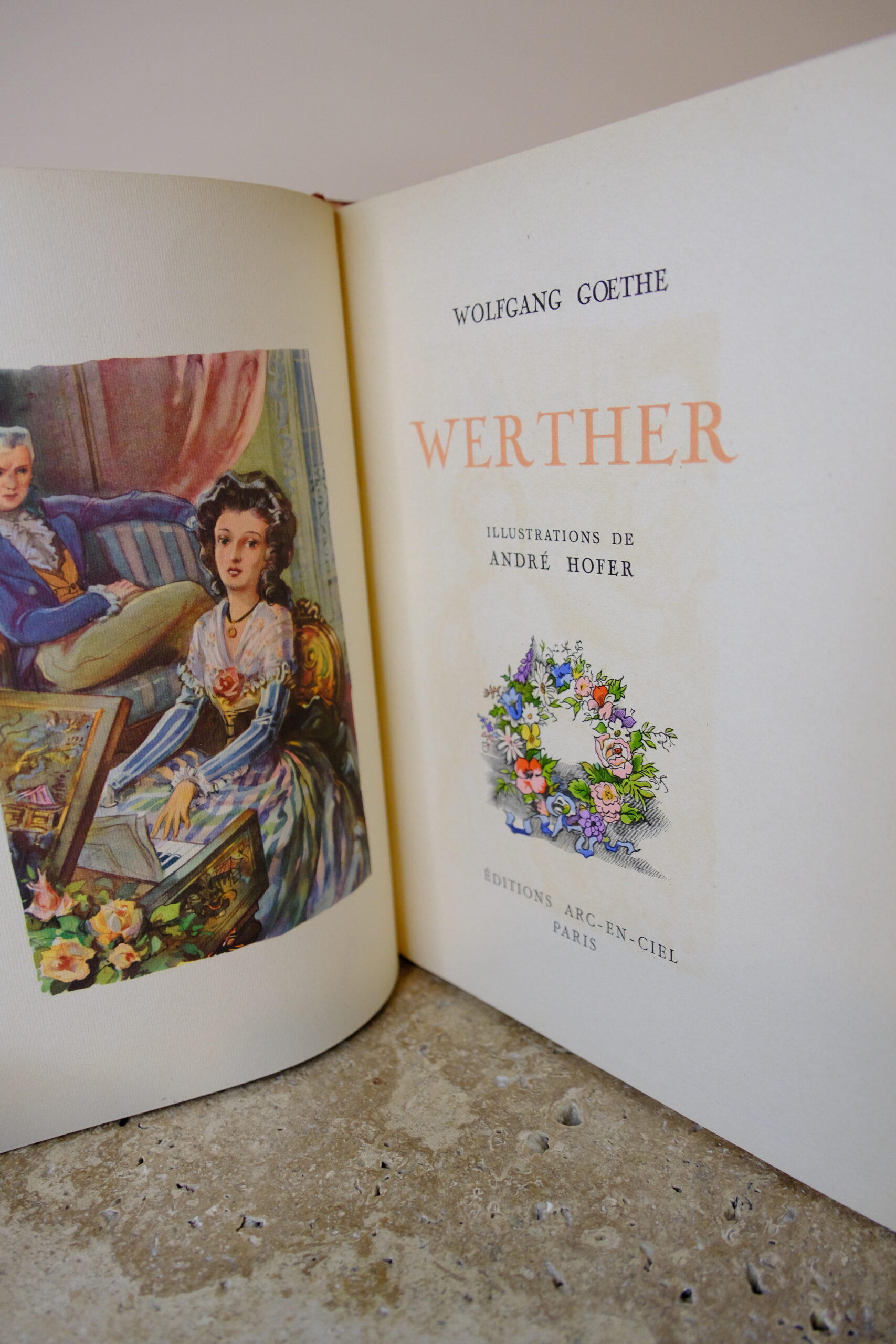 GOETHE (Johann Wolfgang von), Werther.
Paris, Éditions Arc-en-Ciel, 1946. – Image 4