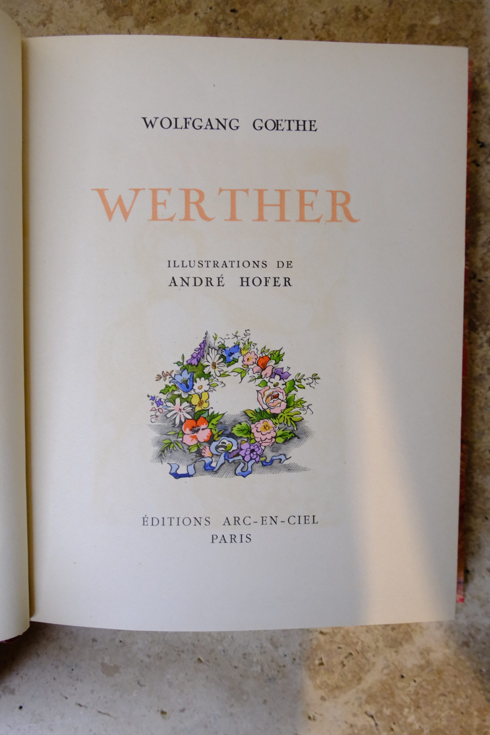 GOETHE (Johann Wolfgang von), Werther.
Paris, Éditions Arc-en-Ciel, 1946. – Image 5