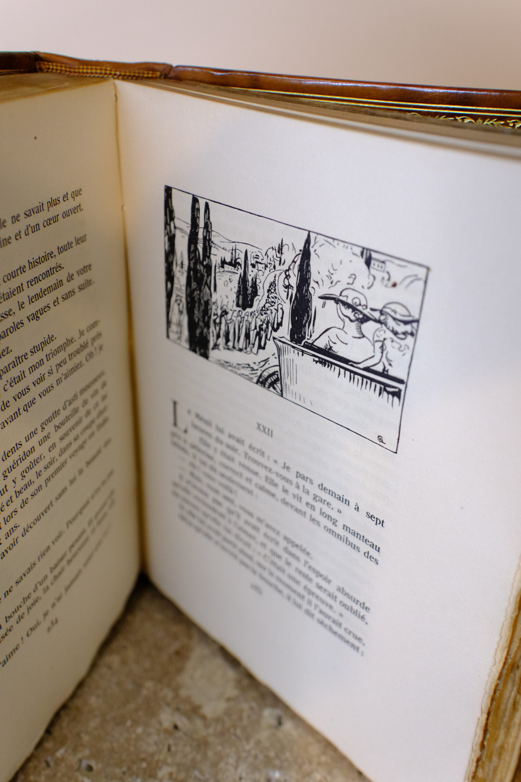 France (Anatole), Le Lys Rouge. Paris, éditions d'Art G. Boutitie, 1922 – Image 3