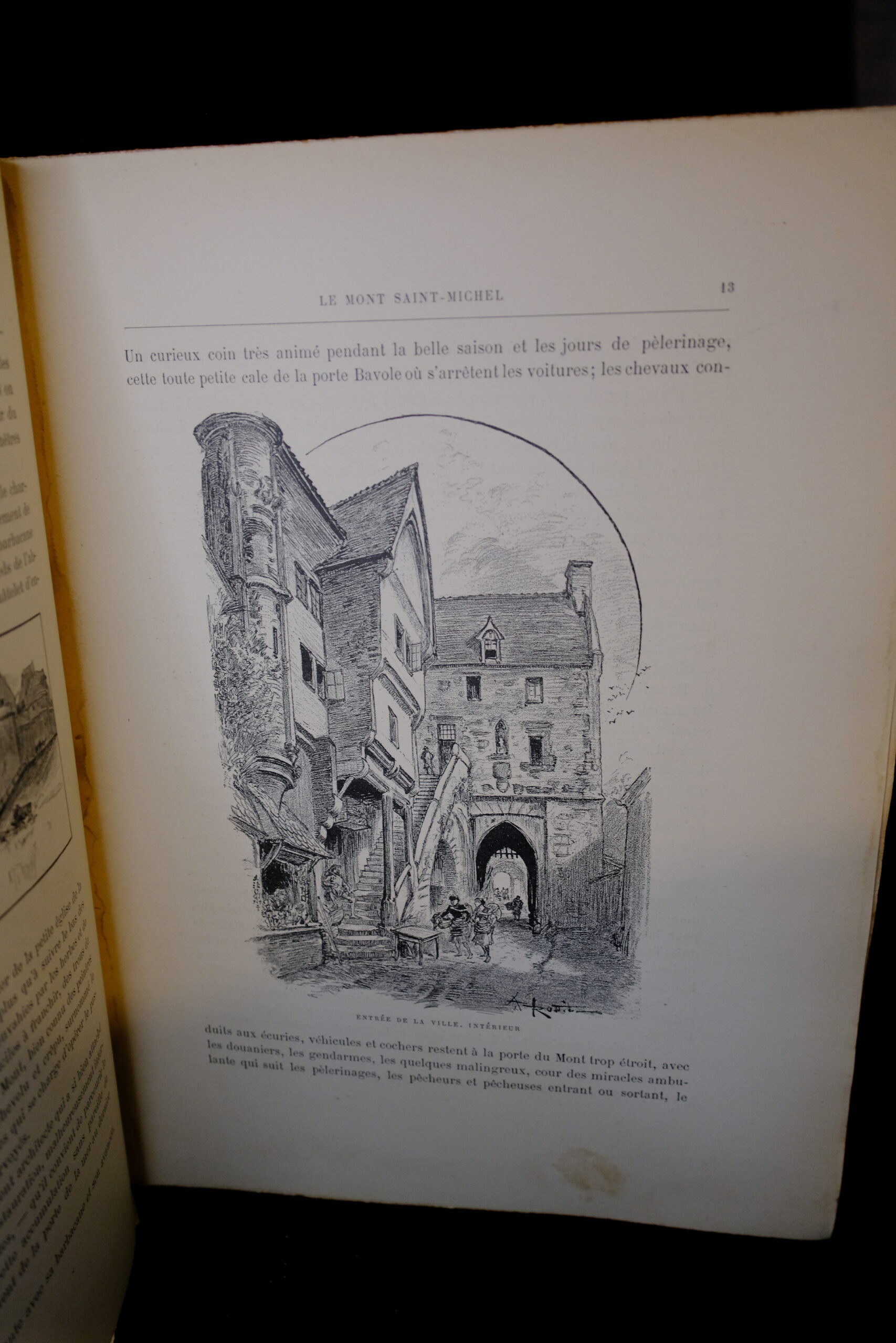 Robida (Albert) La vieille France, Normandie, s.d (Circa 1890) – Image 4