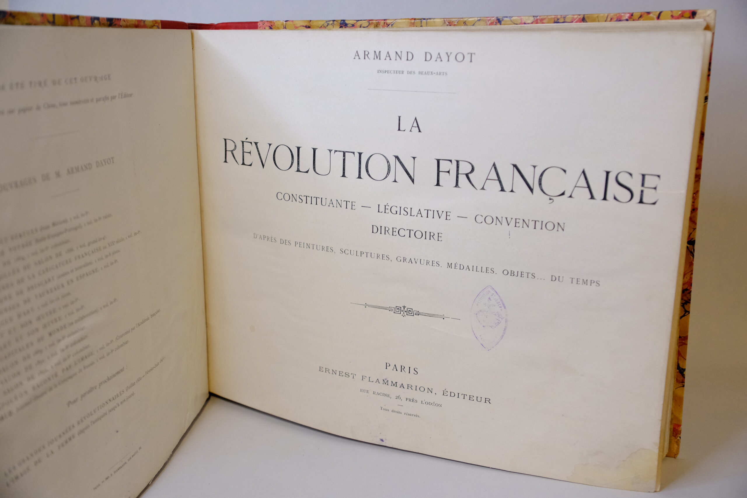 DAYOT (Armand), La Révolution Française.
Paris, Ernest Flammarion, s.d. (cira 1896). – Image 5