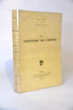 FORT (Paul), La tristesse de l’Homme. Paris, Eugène Figuière, 1910.