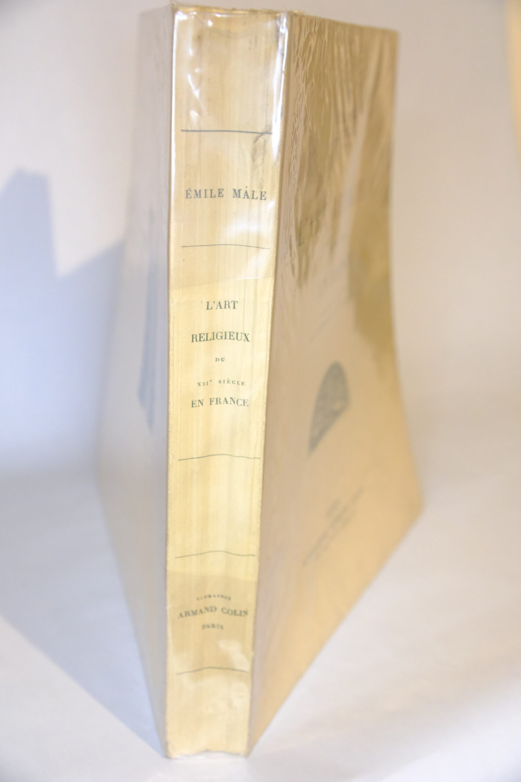 MÂLE (Émile), l’Art Religieux du XIIe siècle en France.
Paris, Librairie Armand Colin, 1924. – Image 5