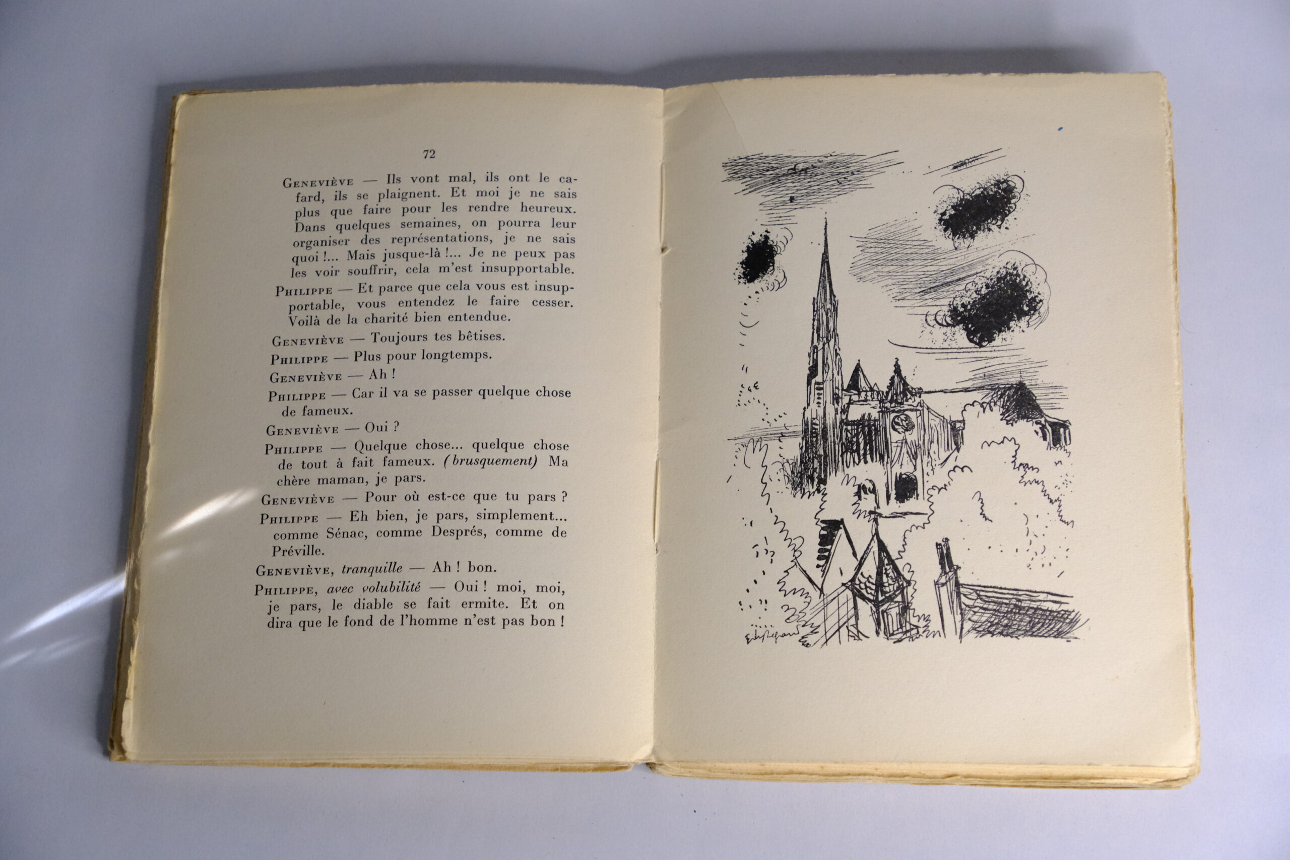 DE MONTHERLANT (Henry), L’Exil. Paris, Éditions du capitole, 1929. – Image 3