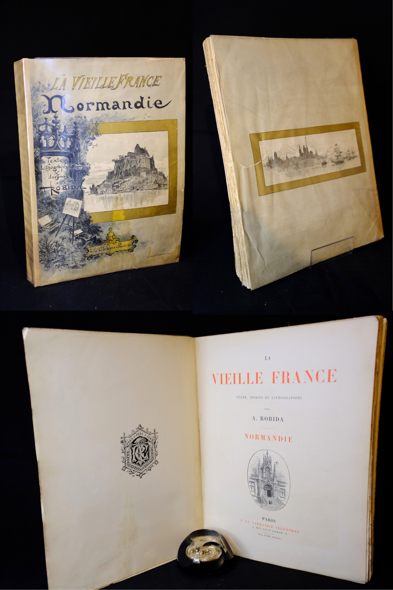 Robida (Albert) La vieille France, Normandie, s.d (Circa 1890)