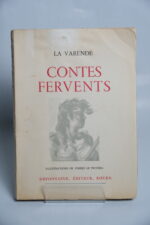 LA VARENDE, Contes fervents. Rouen, Defontaine, 1948. Edition originale.