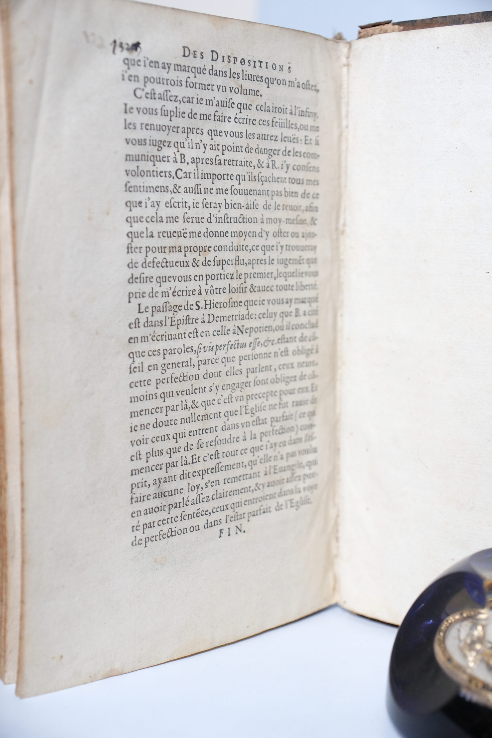 ST CYRAN (Abbé de), Lettres chrétiennes et spirituelles de messire Jean du Verger de Haubane. Paris, Le Mire, 1648. – Image 6