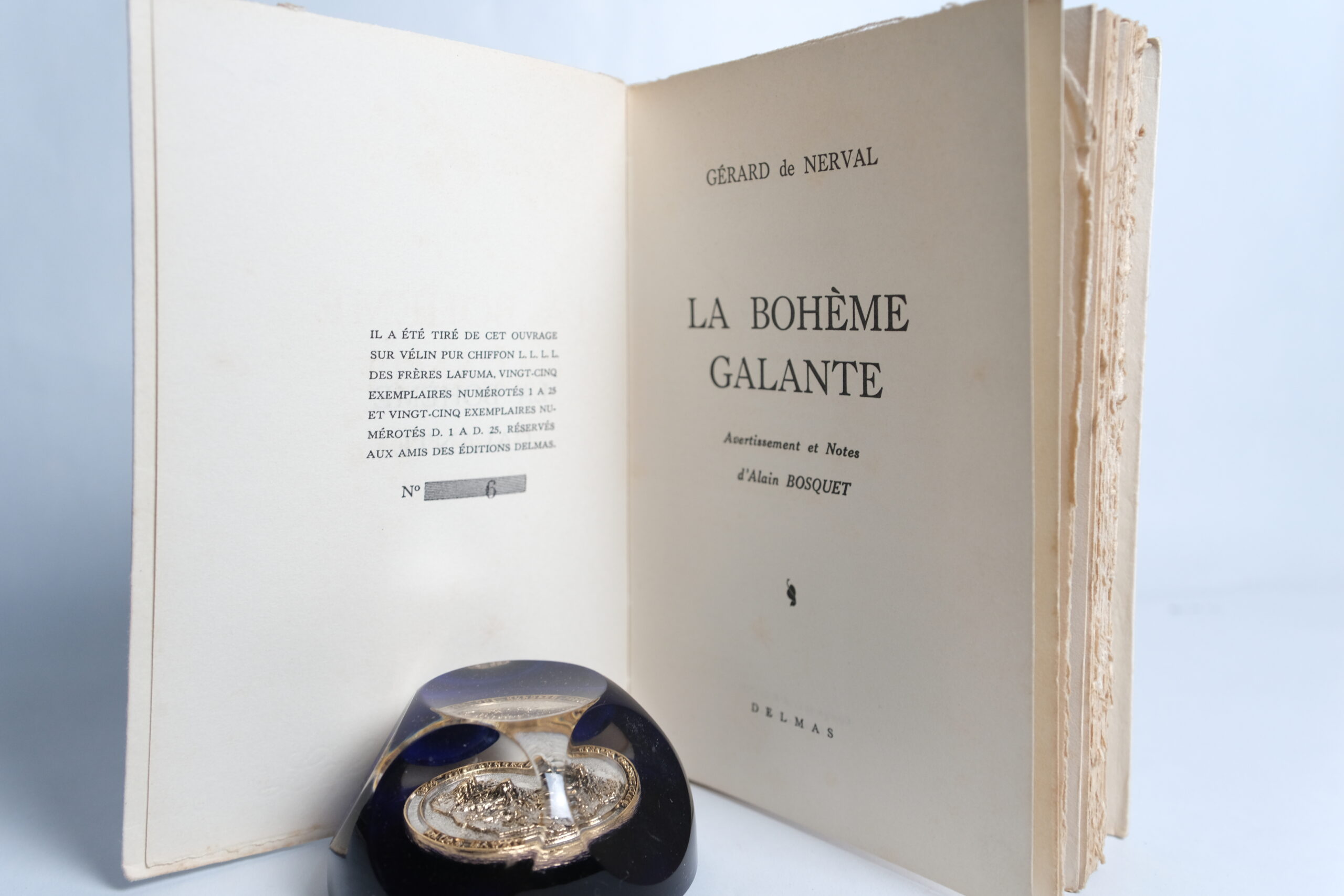 NERVAL Gérard de, La Bohème Galante. Delmas, 1954. – Image 2