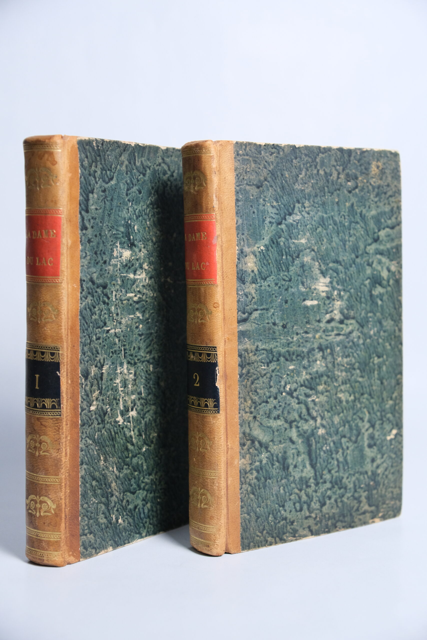 SCOTT Walter, La Dame du Lac (2 vol.). Paris, Librairie Henri Nicolle, 1821. – Image 2