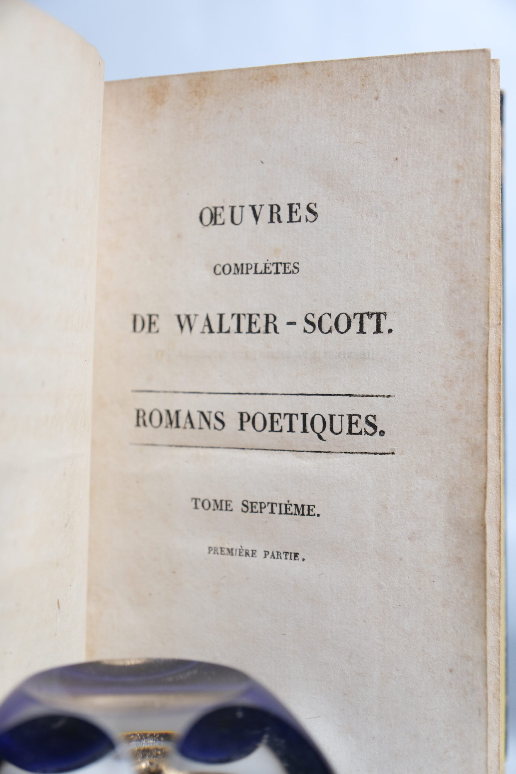 SCOTT Walter, La Dame du Lac (2 vol.). Paris, Librairie Henri Nicolle, 1821. – Image 3