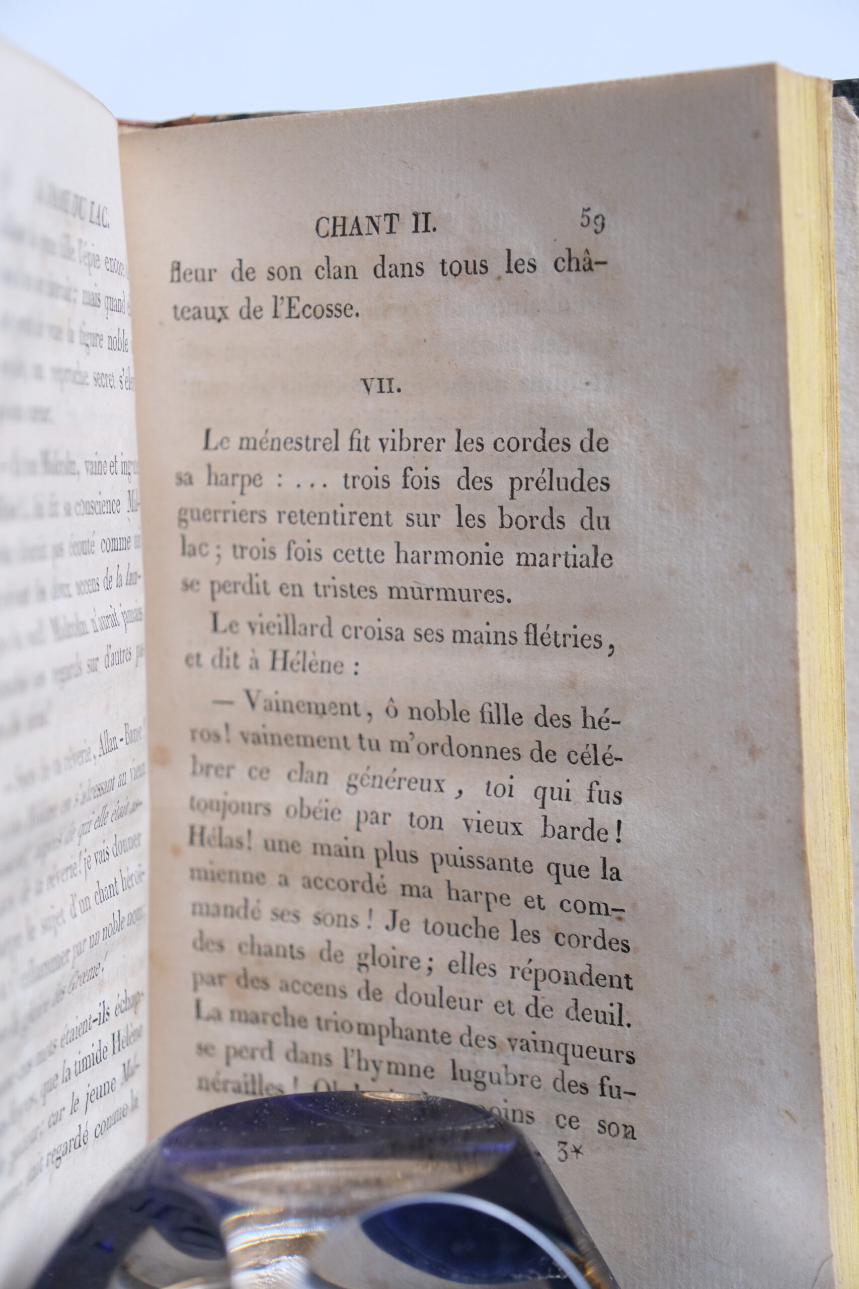 SCOTT Walter, La Dame du Lac (2 vol.). Paris, Librairie Henri Nicolle, 1821. – Image 6