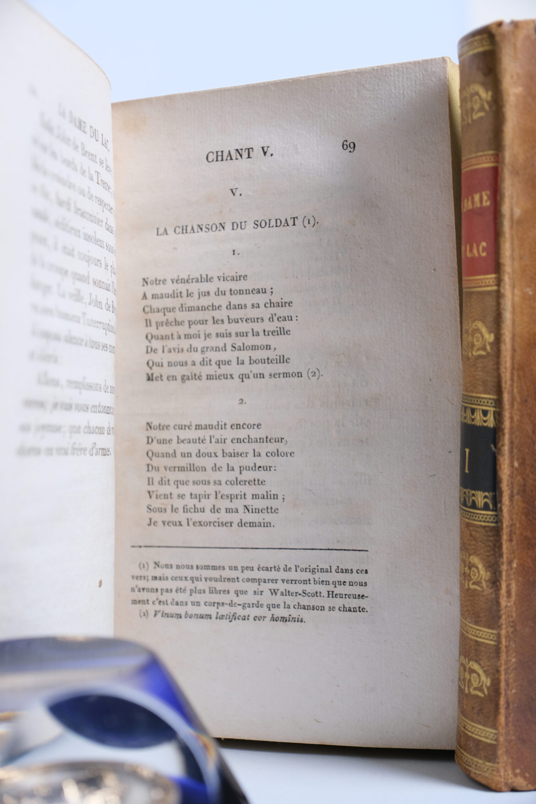SCOTT Walter, La Dame du Lac (2 vol.). Paris, Librairie Henri Nicolle, 1821. – Image 8