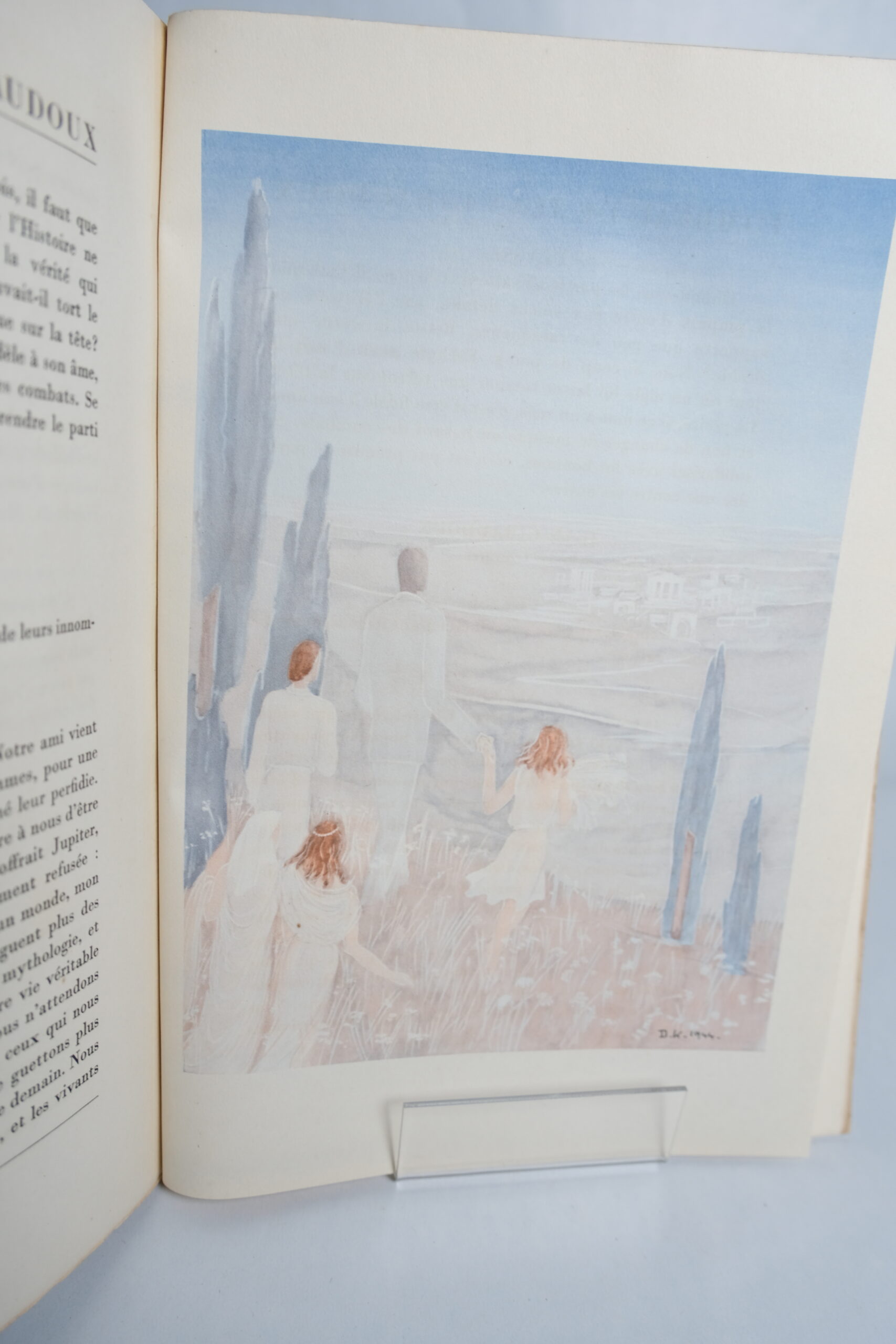 DE BEER Jean - DOUKING Georges, Tombeau de Jean Giraudoux. Paris, Jean Vigneau, 1946.
– Image 5