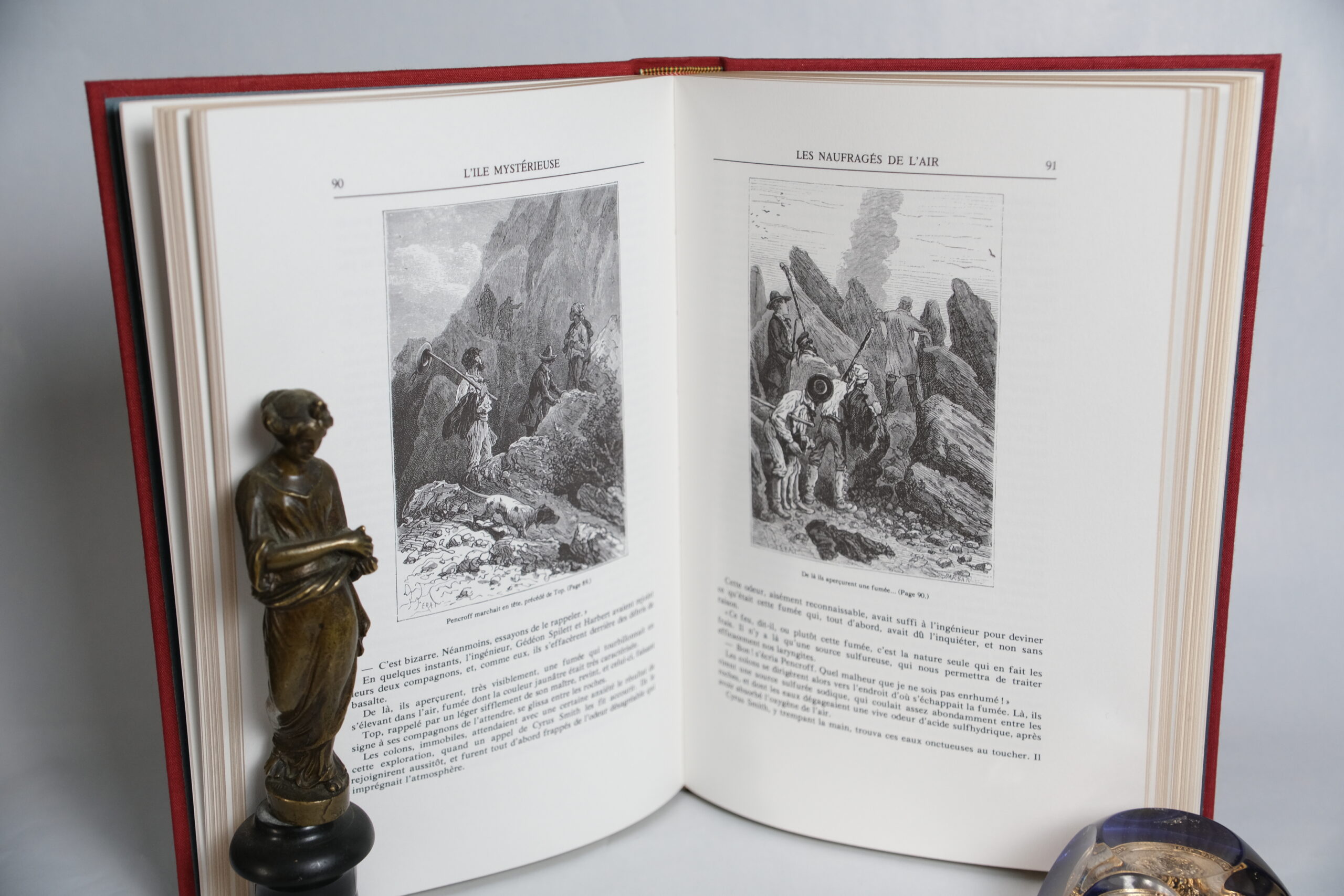 VERNE (Jules), L’Île Mystérieuse.Paris, Chez Michel de l’Ormeraie, 1977. – Image 5
