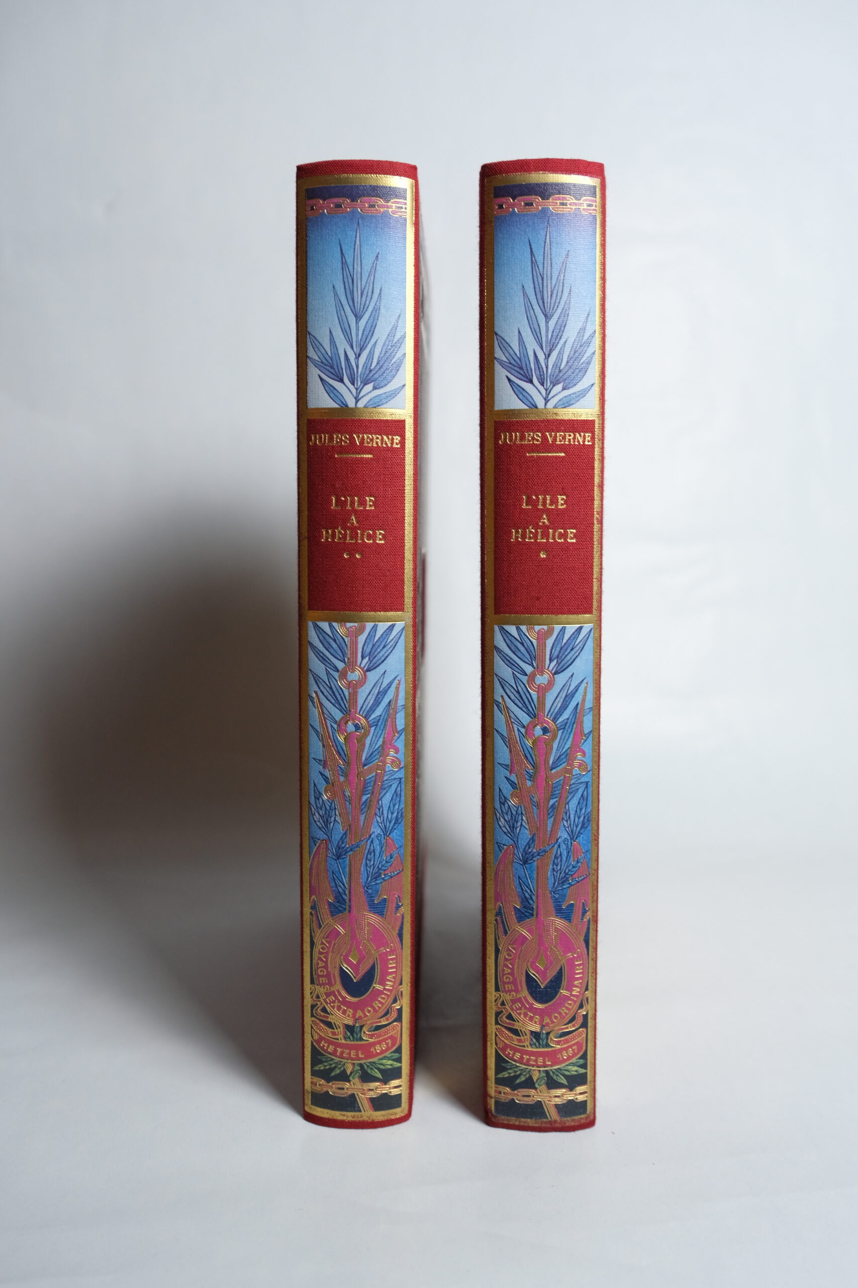 VERNE (Jules), L’Île à Hélice. Paris, Chez Michel de l’Ormeraie, 1977. – Image 2