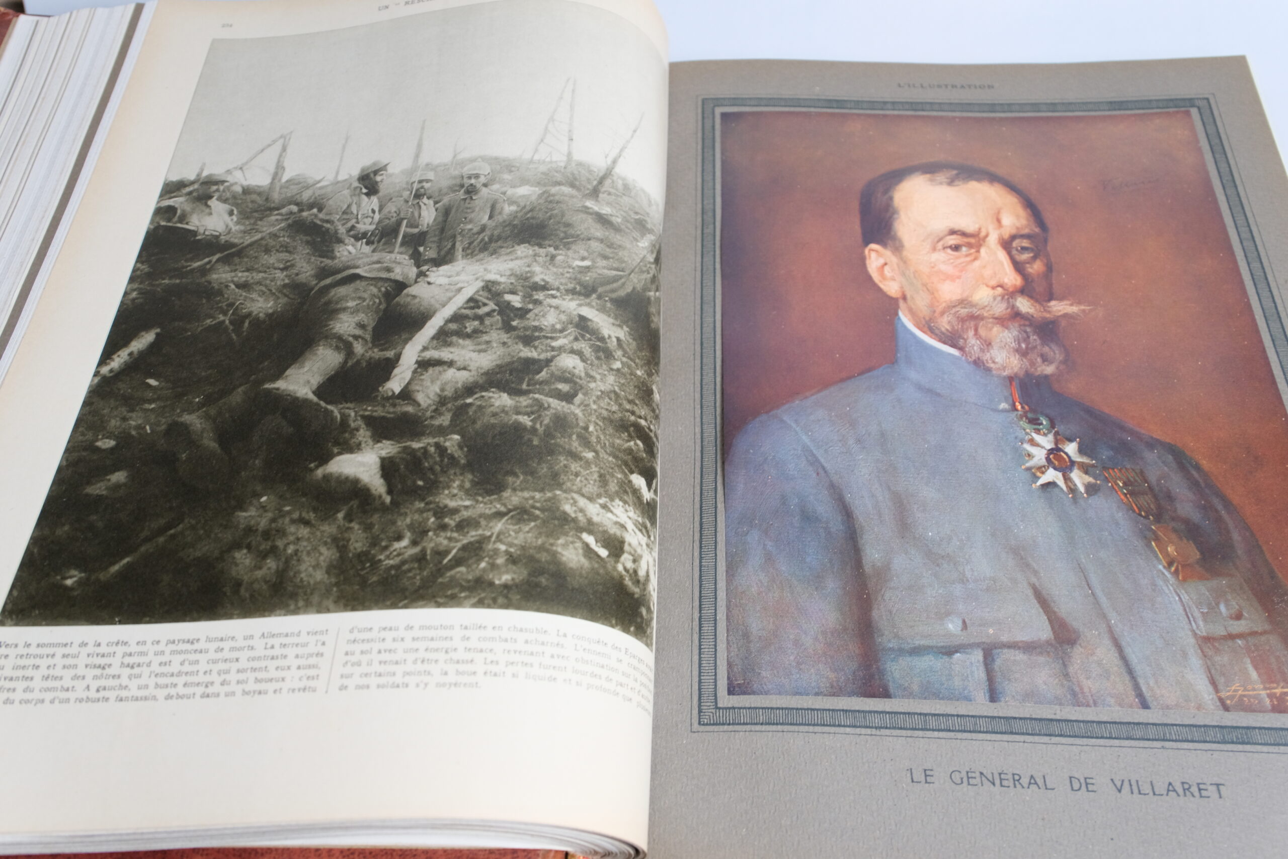 L’Album de la Guerre (1914-1919). Histoire photographique et documentaire reconstituée à l’aide de clichés et de dessins de 1914 à 1921. Paris, l’Illustration, 1922. – Image 13