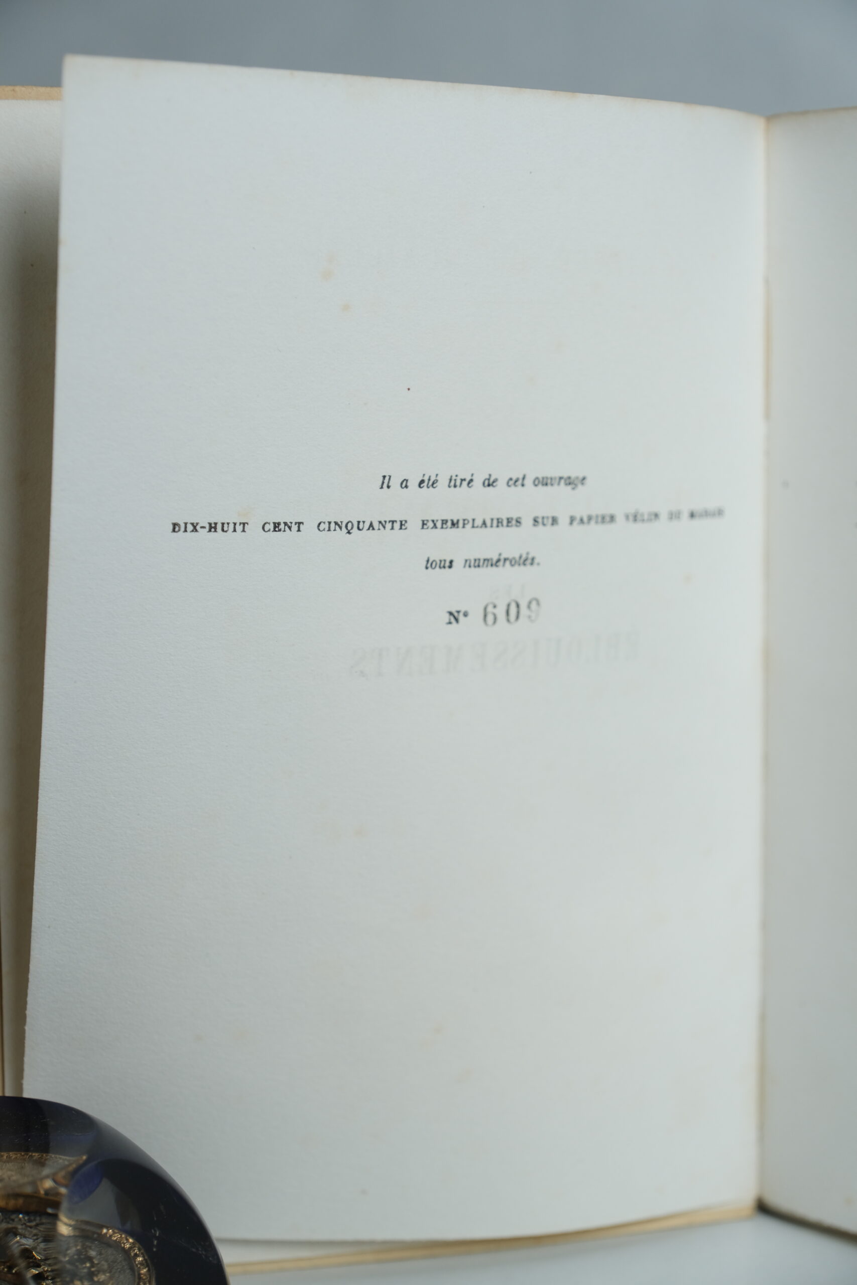 DE NOAILLES (Comtesse), Les éblouissements.
Paris, Calmann-Lévy, 1925. – Image 5