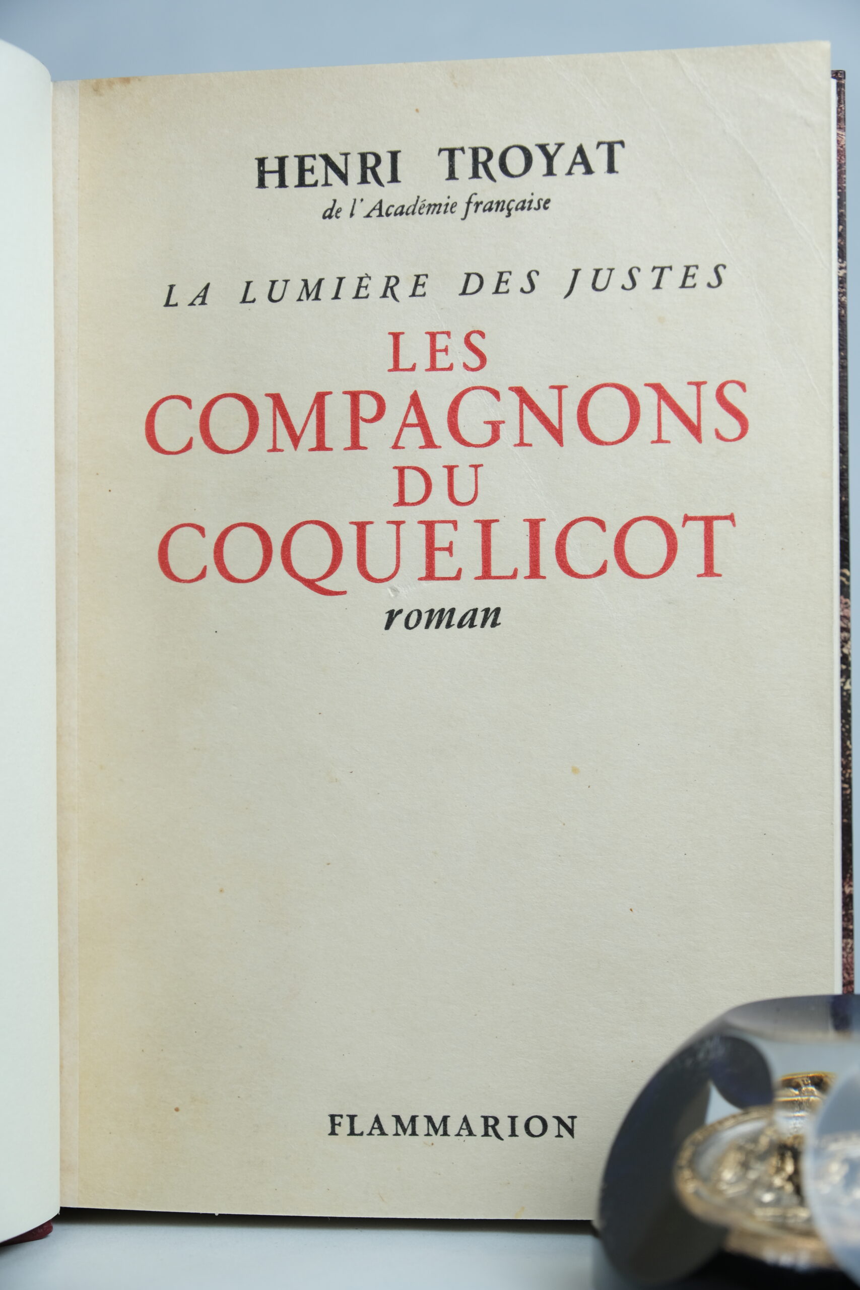 TROYAT (Henri), La Lumière des Justes. Paris, Flammarion, 1959-63 – Image 3