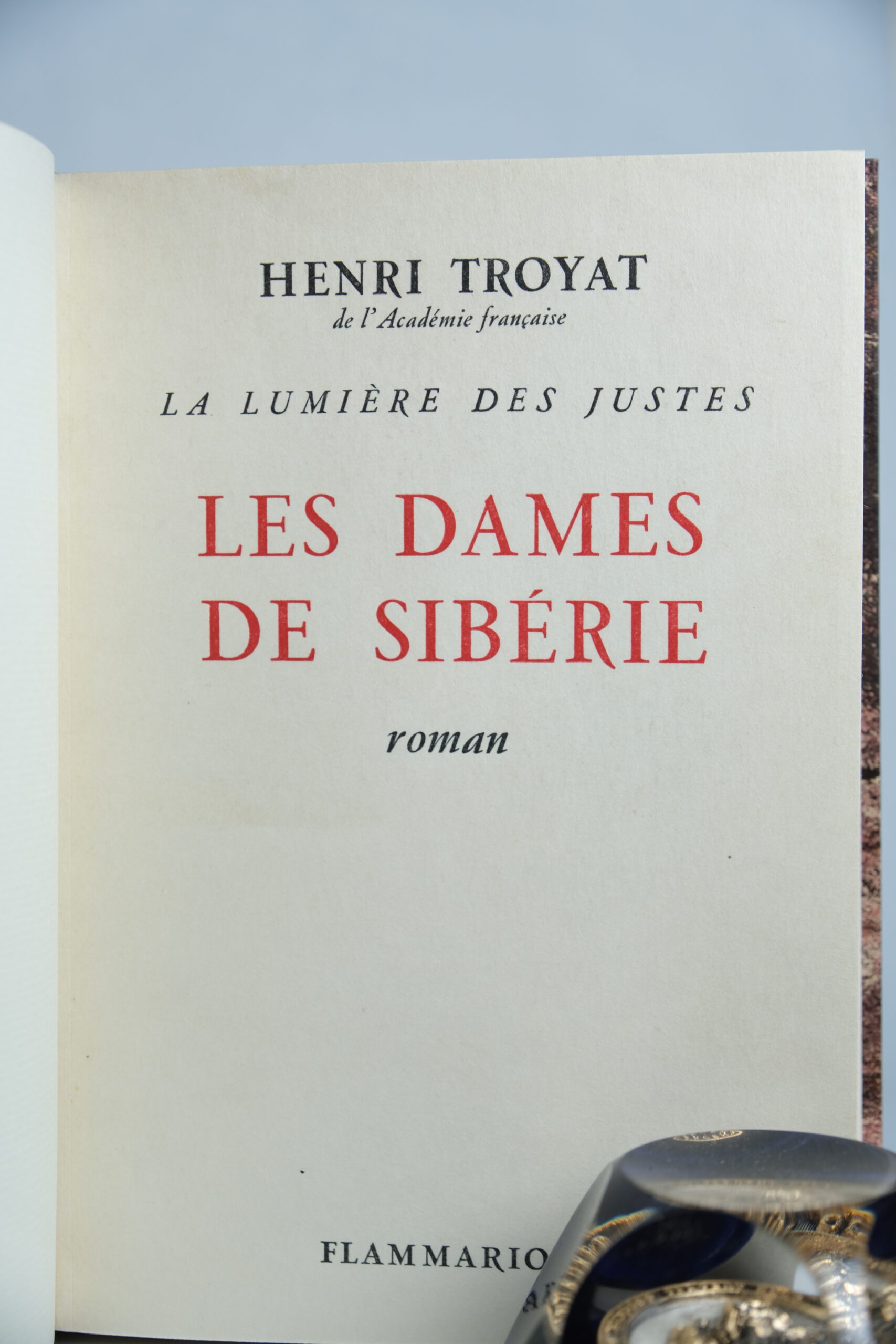 TROYAT (Henri), La Lumière des Justes. Paris, Flammarion, 1959-63 – Image 6