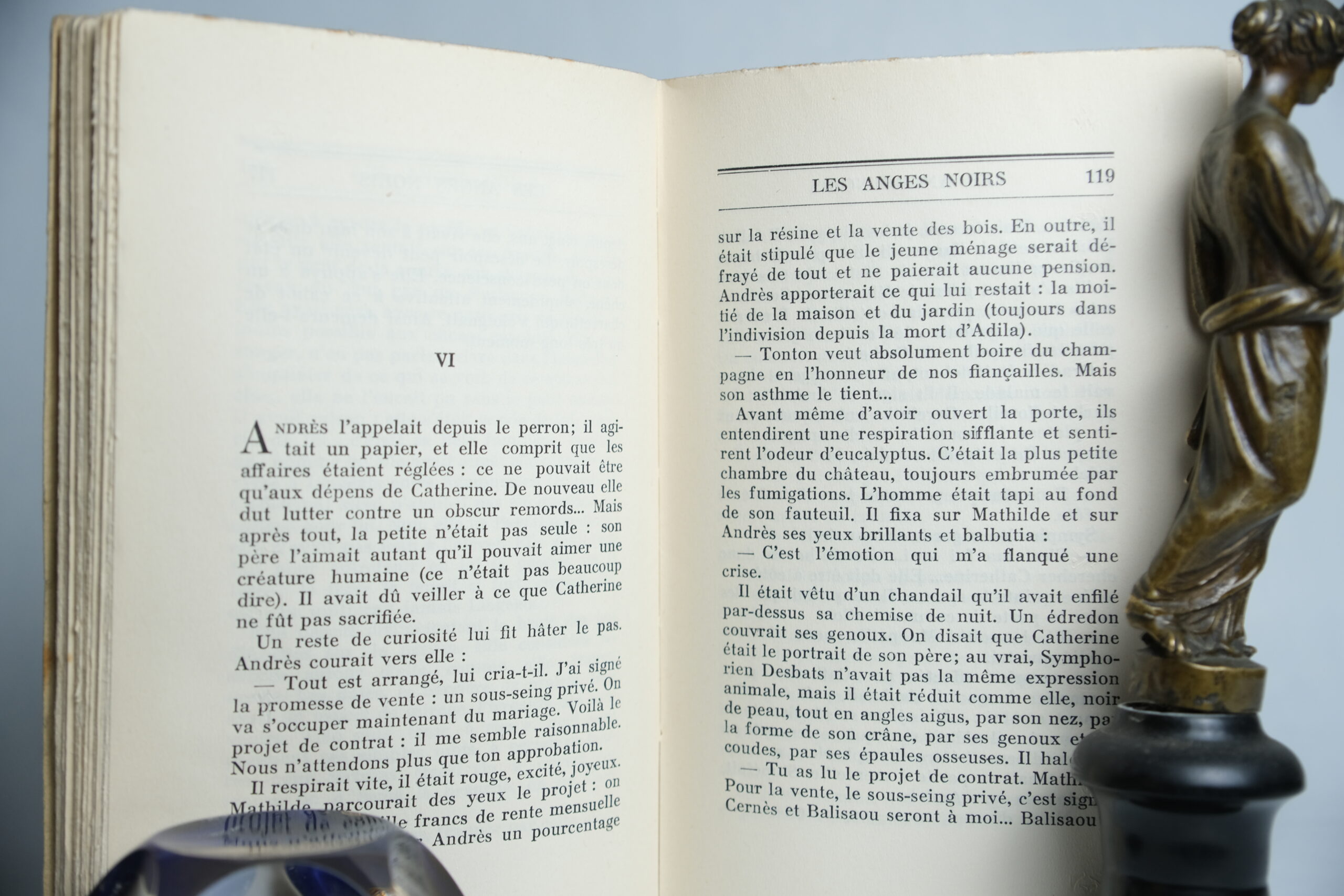 MAURIAC (François), Les anges noirs. Paris, Grasset, 1936. – Image 6