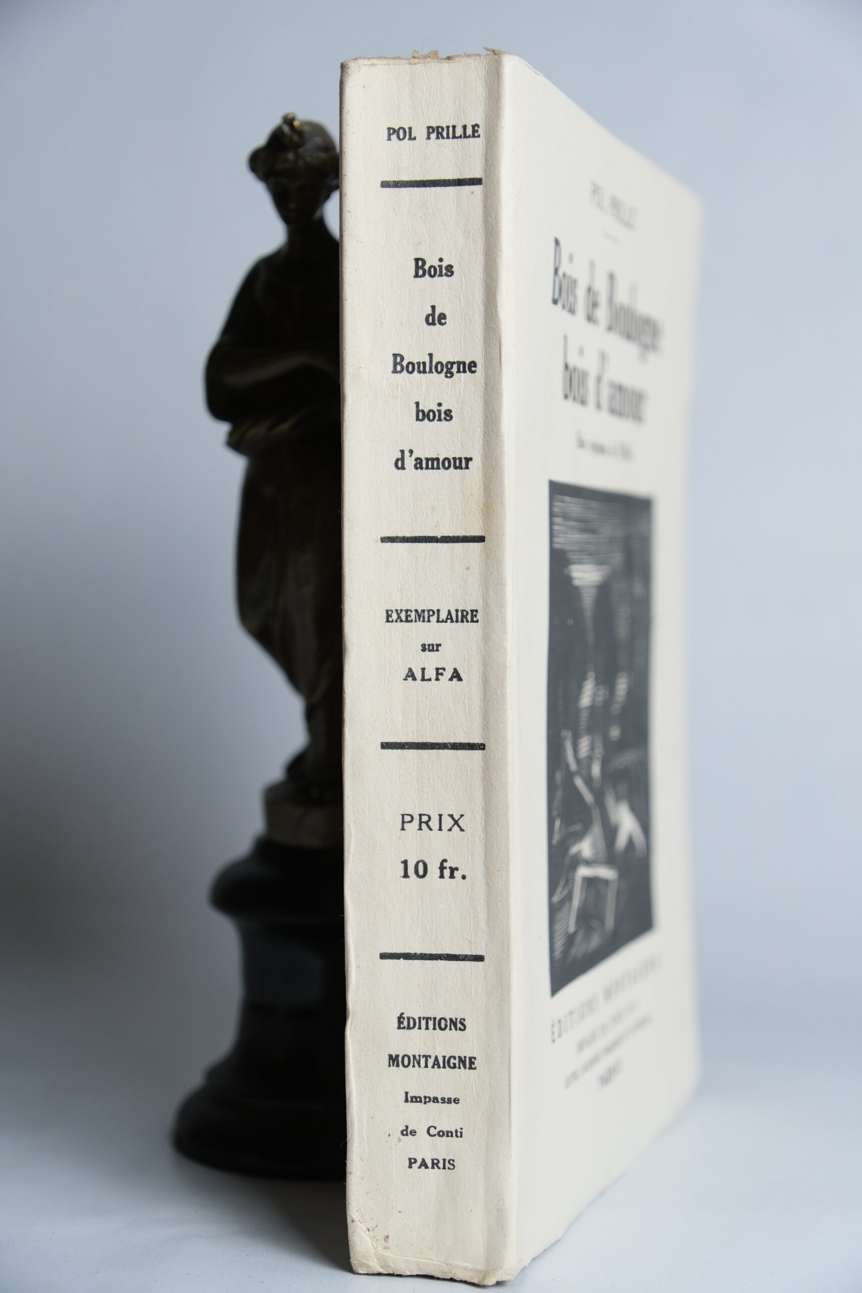 PRILLE (Pot), Bois de Boulogne, bois d’amour. Paris, Éditions Montaigne, 1925. – Image 2