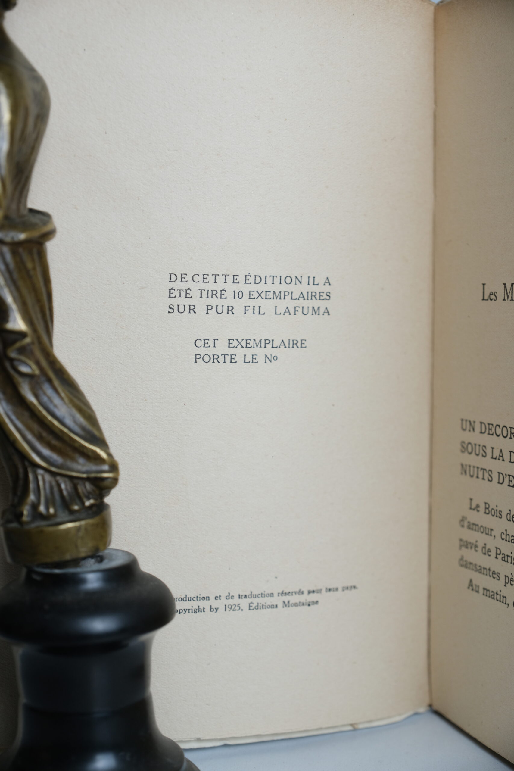 PRILLE (Pot), Bois de Boulogne, bois d’amour. Paris, Éditions Montaigne, 1925. – Image 5