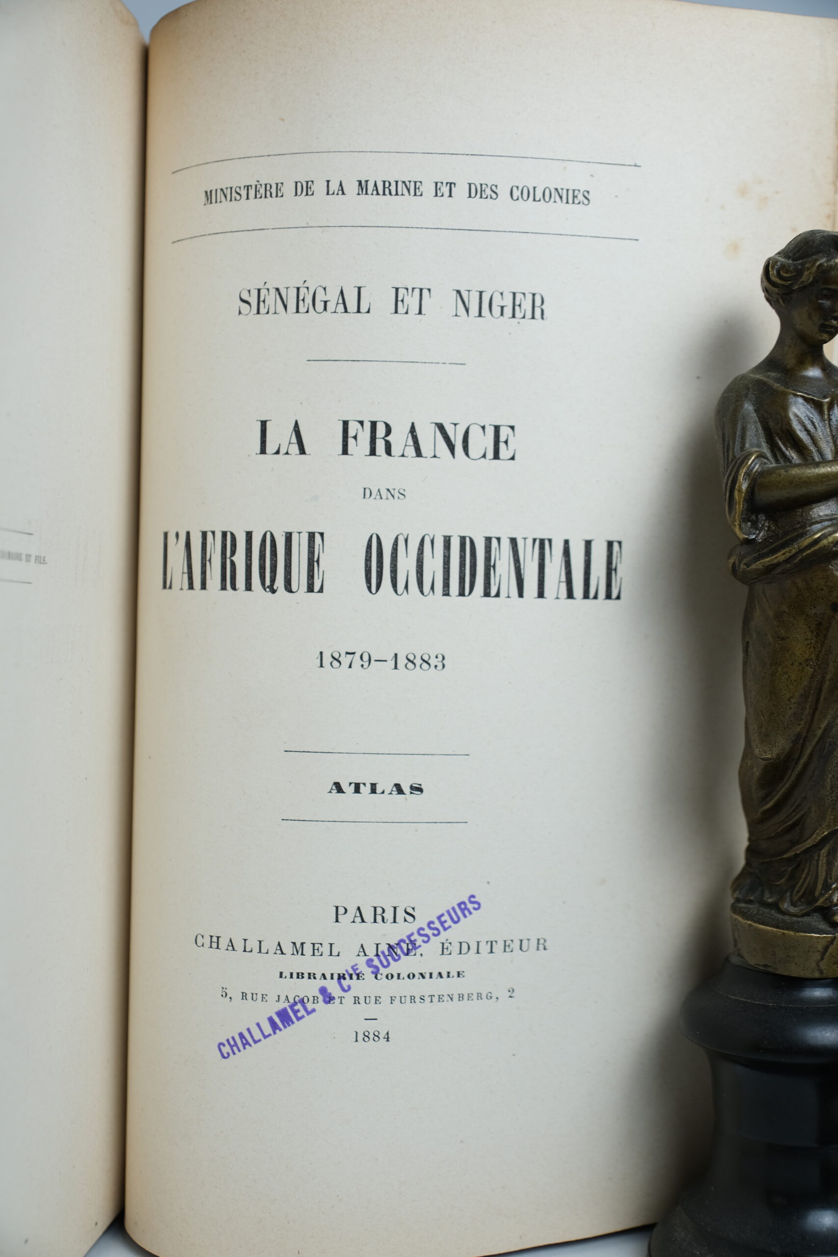 Ministère de la Marine et des colonies, Sénégal et Niger. La France dans l’Afrique occidentale 1879-1883. Paris, Challamel ainé, 1884. – Image 11