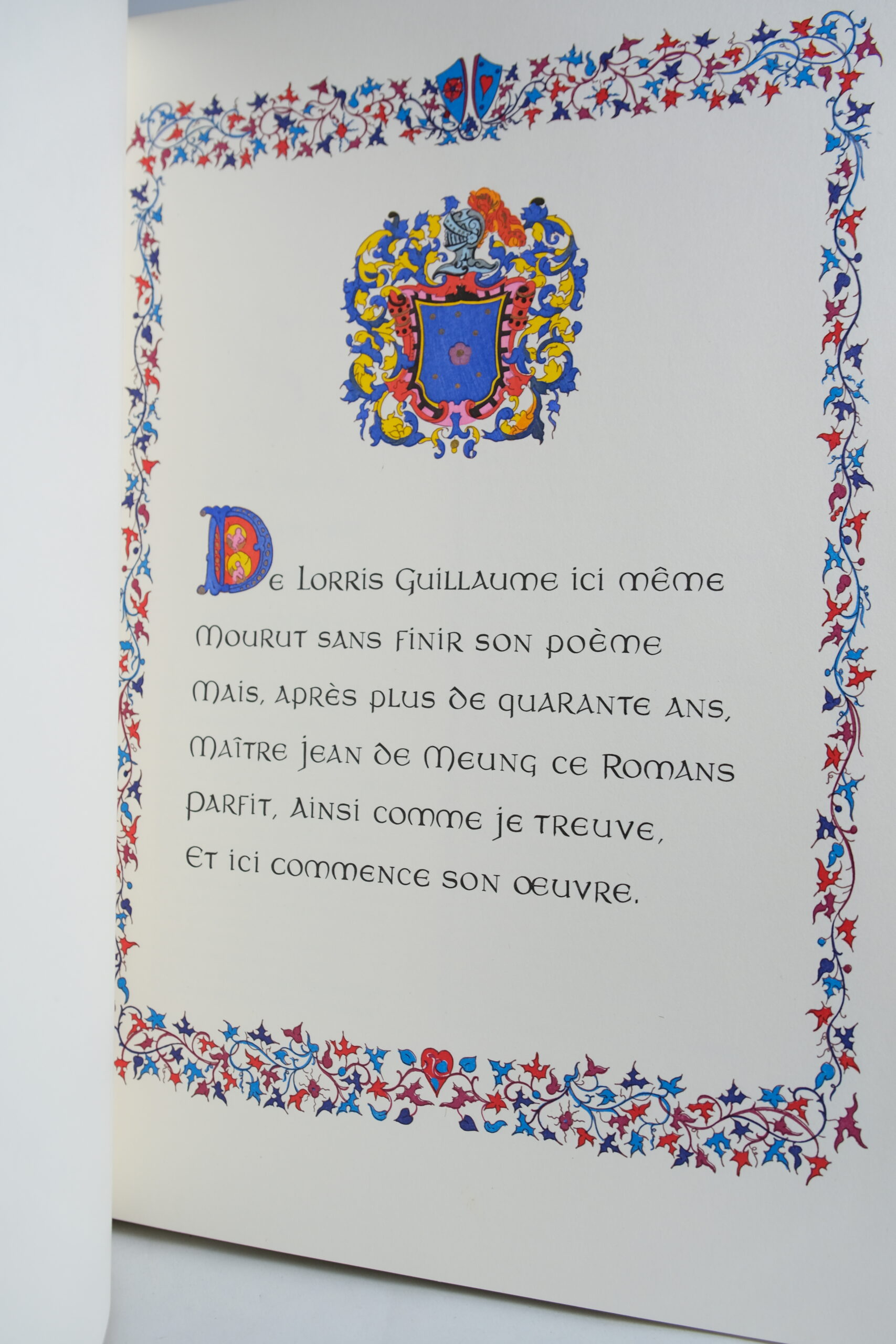 MEUNG (Jehan de), LORRIS (Guillaume de), Le Roman de la Rose. Paris, Édition de l’Ibis, 1981.
– Image 9
