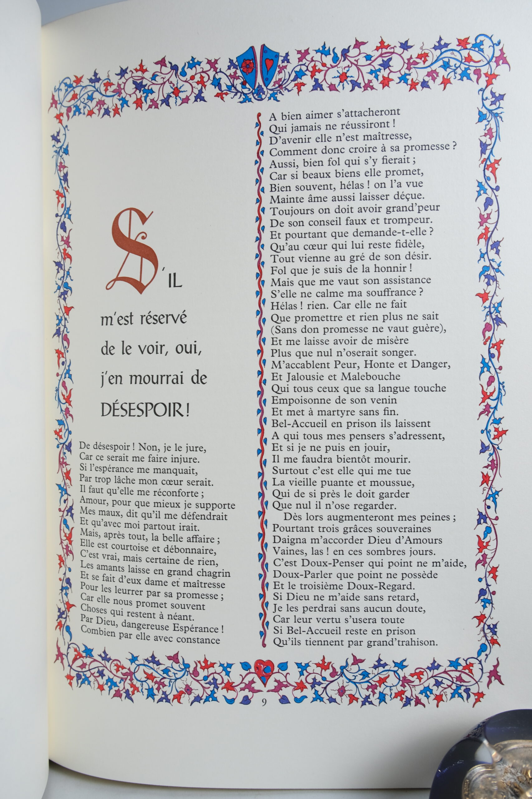 MEUNG (Jehan de), LORRIS (Guillaume de), Le Roman de la Rose. Paris, Édition de l’Ibis, 1981.
– Image 10