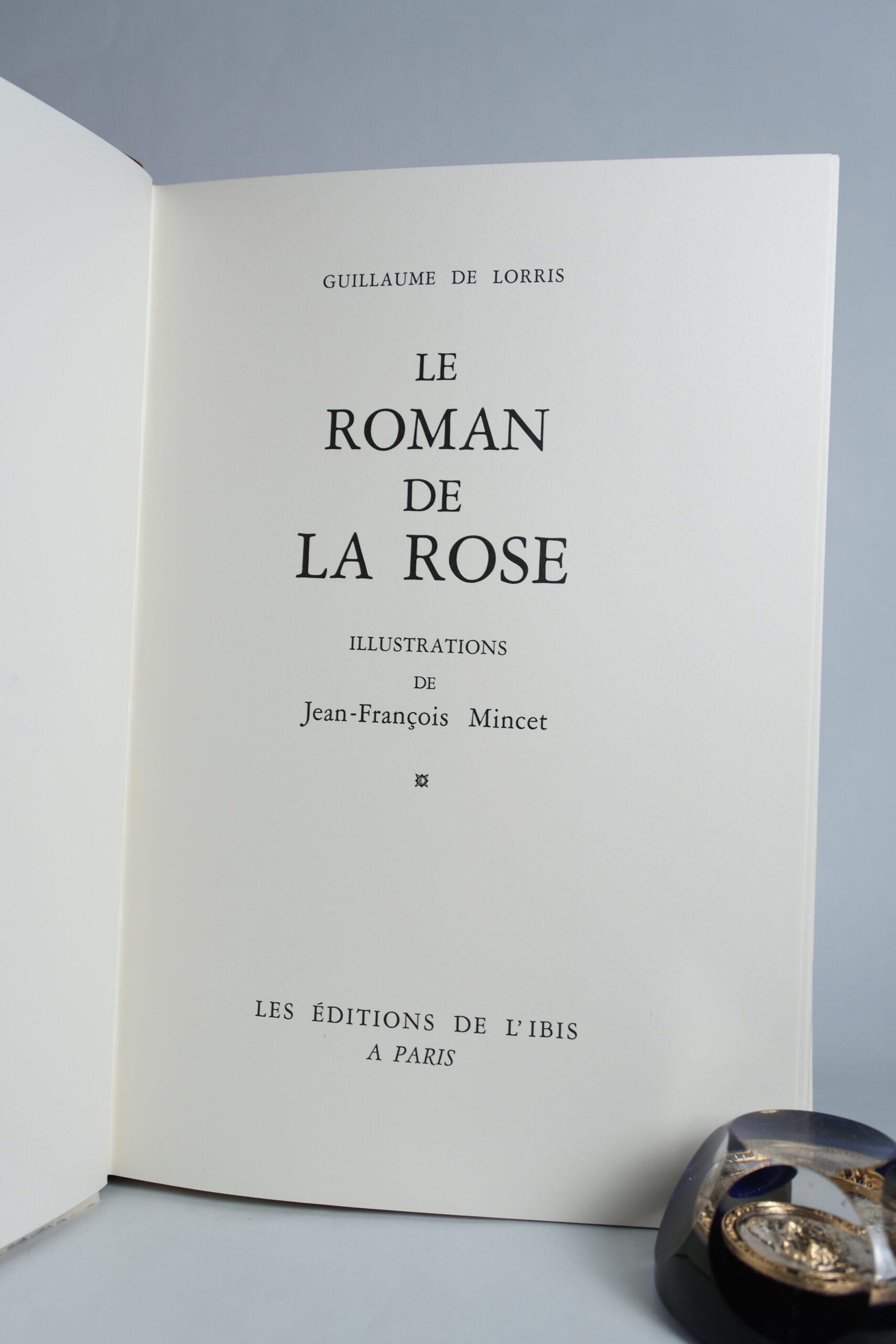 MEUNG (Jehan de), LORRIS (Guillaume de), Le Roman de la Rose. Paris, Édition de l’Ibis, 1981.
– Image 6