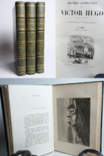 HUGO (Victor), Le Rhin, Lettres à un Ami. Paris, Alexandre Houssiaux, 1864. 3 vol.