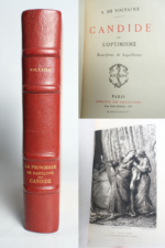 VOLTAIRE, La Princess de Babylone - Candide. Paris, Jouaust, 1878.
