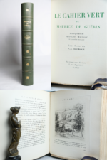 DE GUÉRIN (Maurice), Le Cahier Vert. Paris, Se trouve chez l'artiste, 1947