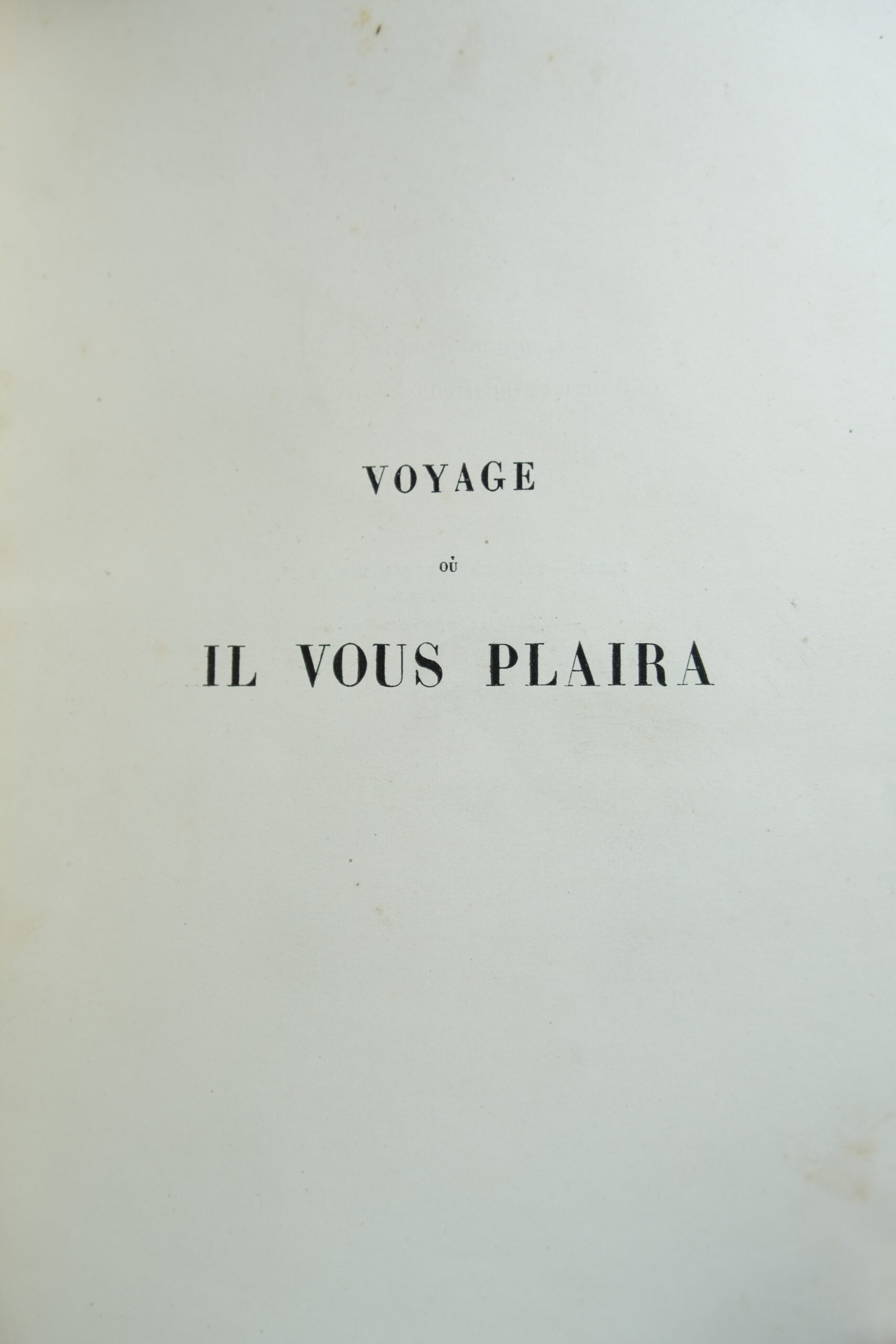 MUSSET (Alfred de), STAHL (P. J.). Voyage où il vous plaira. Paris, Hetzel, 1843 – Image 2